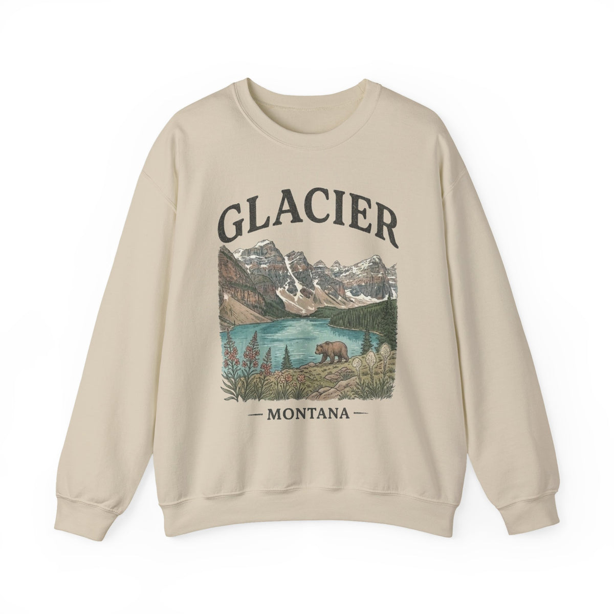 Glacier National Park Crewneck